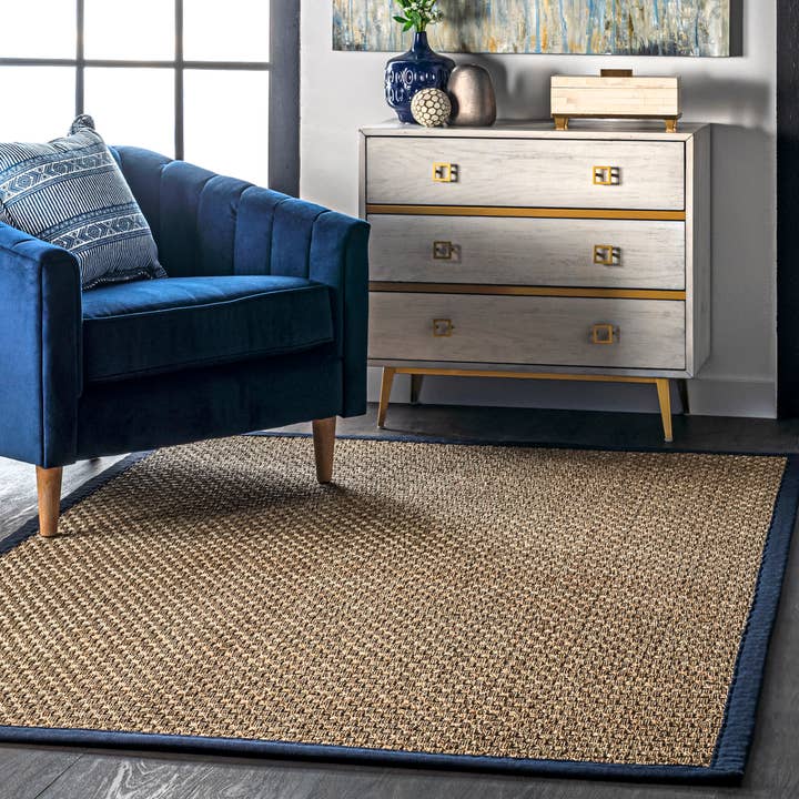 nuLOOM - Wholesale Area Rug - Hesse Checker Weave Seagrass Indoor/Outdoor Area Rug12