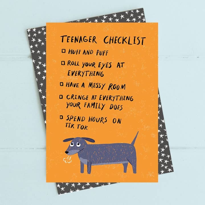 Dandelion Stationery – Großhandel Grußkarten für den Alltag – Checkliste für Jugendliche