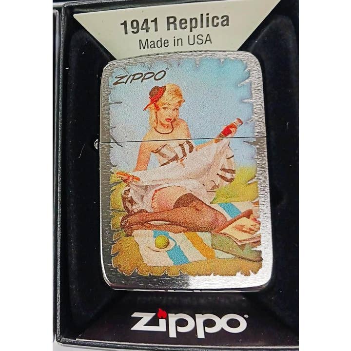 Réplica Sharp 1941 Pinup Girl Picnic Zippo para venta al por mayor de Lighter King