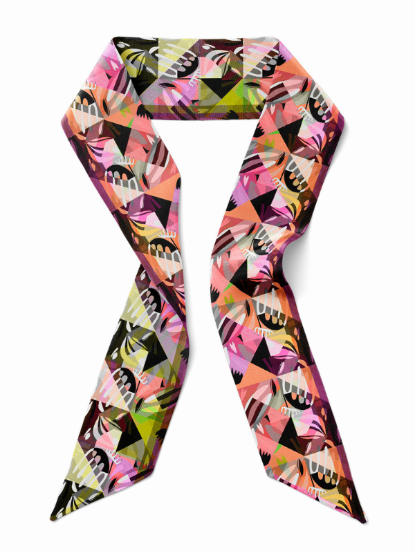 Mookaite.ch - Wholesale Scarf - Women's - Papercuts Vibrant Matisse-Inspired Women's Scarf3
