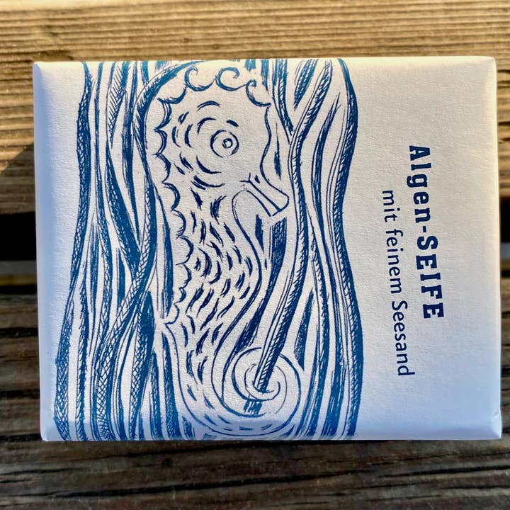 1000&1 Seife - Wholesale Bar Soap - Handmade Seaweed Soap Sea Sand Peeling Hiddensee Baltic Sea