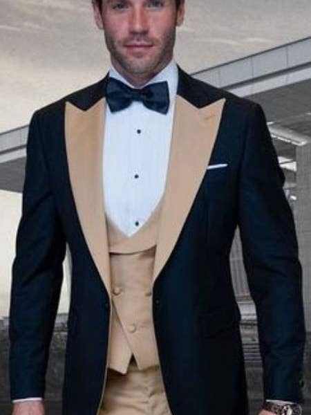 3-delt designer smoking med moderne pasform for engroshandel hos Alberto Nardoni