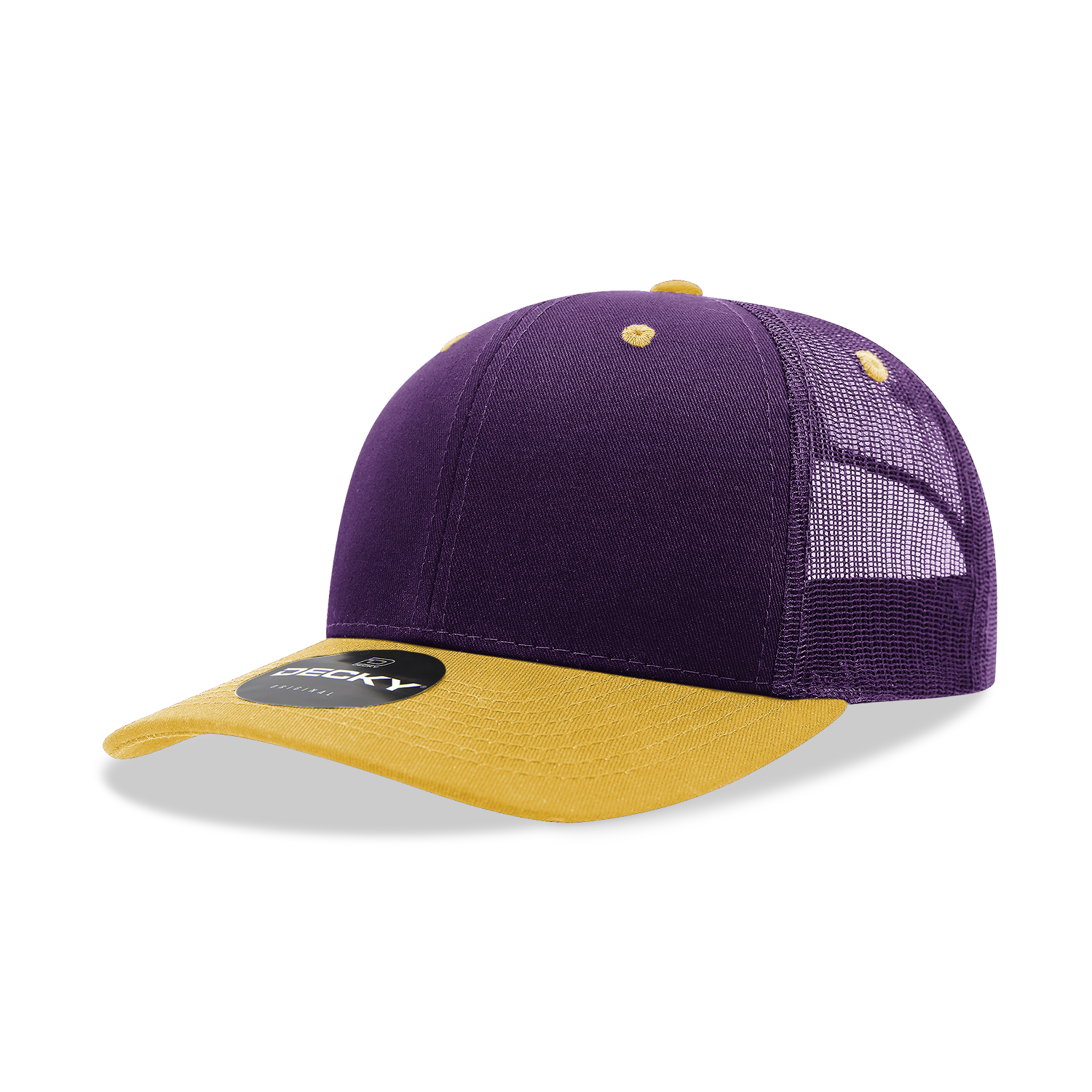 The Park Wholesale - Vente Casquette de camionneur – unisexe - Casquette Trucker classique Decky 6021, 6 panneaux, style mid pro41