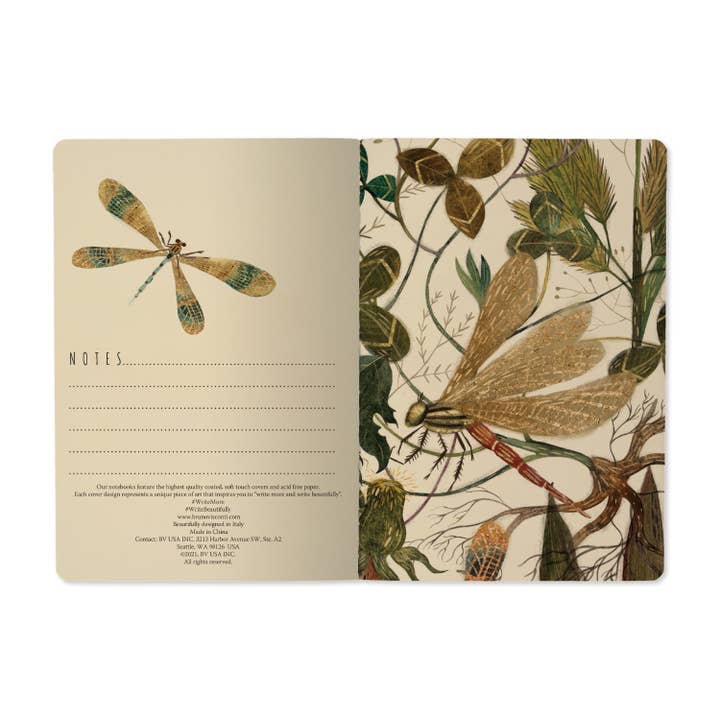 BV by Bruno Visconti - Wholesale Notebook - Summer Greens Notebook