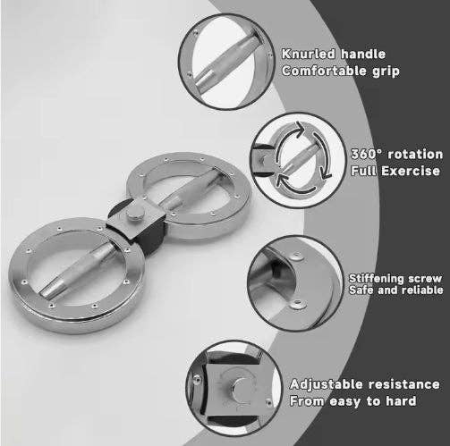 VIGOR - Vente Équipement de fitness - Équipement d'entraînement pour bras rotateur brûlant tournant 12 livres bras8