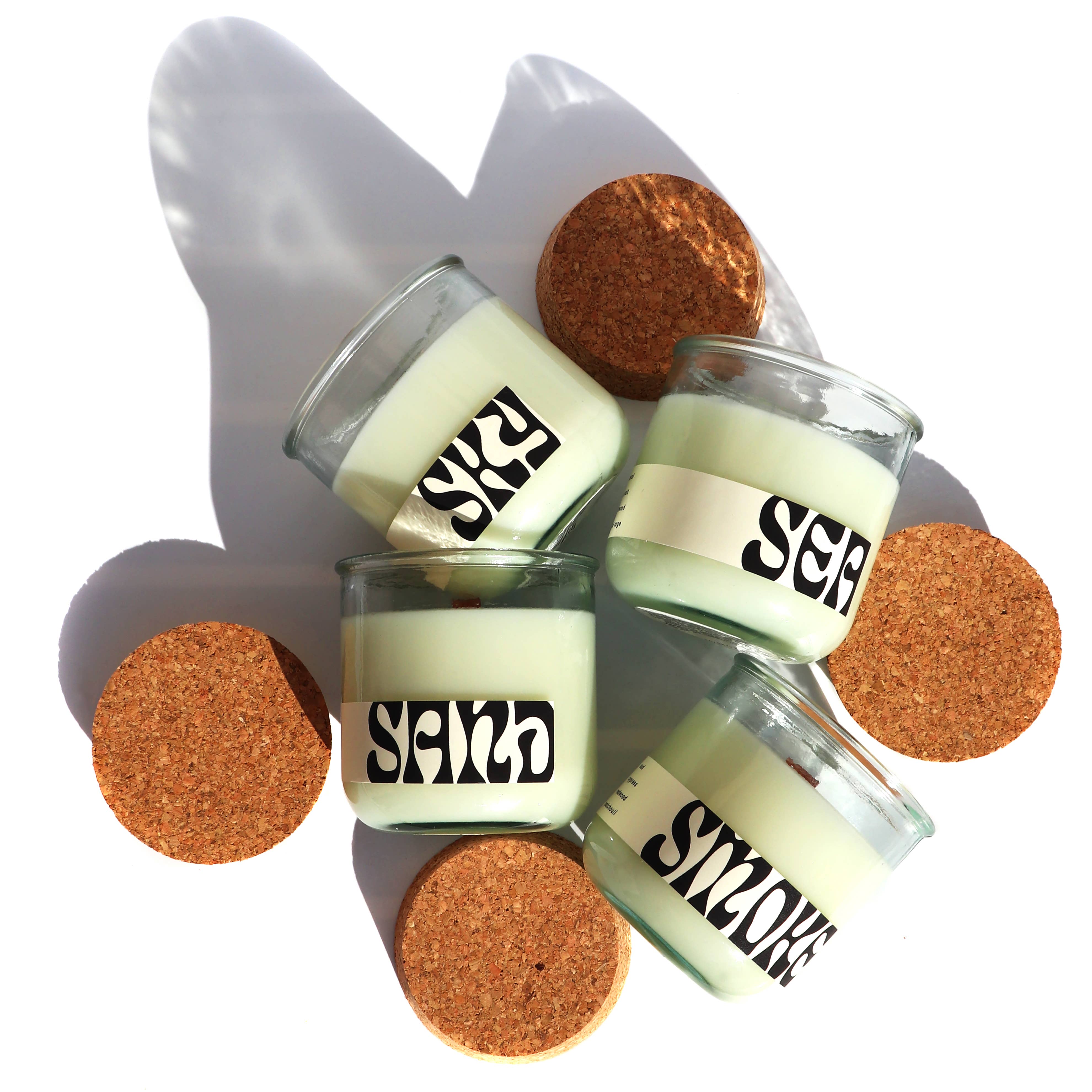 Often Wander - Wholesale Jar/Filled Candle - Sand – California Element Candle3