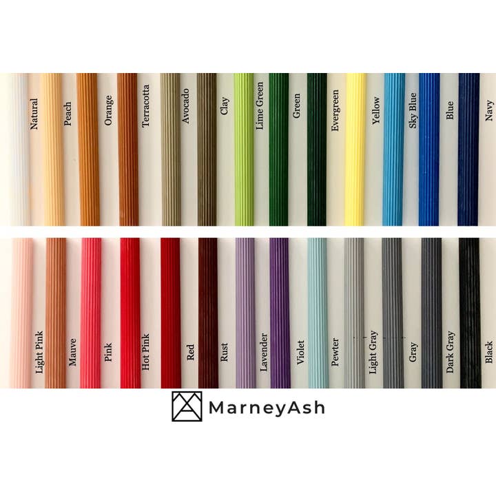 MarneyAsh - Wholesale Tapered candle/candlestick - Spiral Taper Candlesticks, Modern Soy Beeswax Taper Candles6