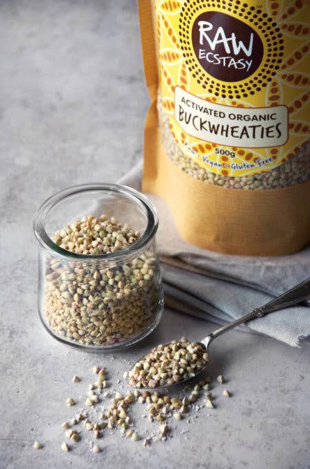 Raw Ecstasy – Großhandel Protein-/Superfood-Pulver – Aktivierte Bio-Buchweizen 500g 3er-Packung1