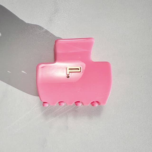 Hairclip NO.01, neonpink für den Großhandel von LOU LOTO.