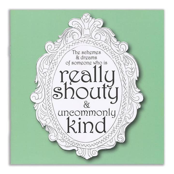 Really Shouty and Uncommonly Kind - Notebook & Pin Badge Set for wholesale by Two Little Boys