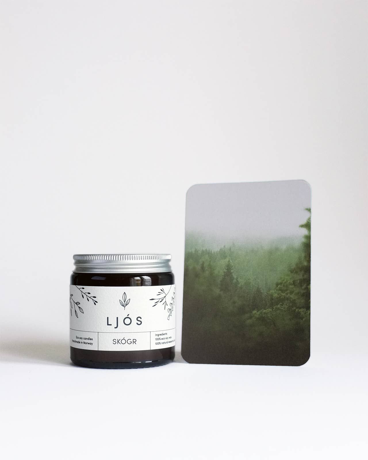 LJÓS Candles – wholesale Jar/filled candle – SKÓGR0