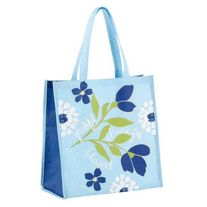 Tote Bag - Grateful Thankful Blessed for wholesale by Faithworks by Creative Brands