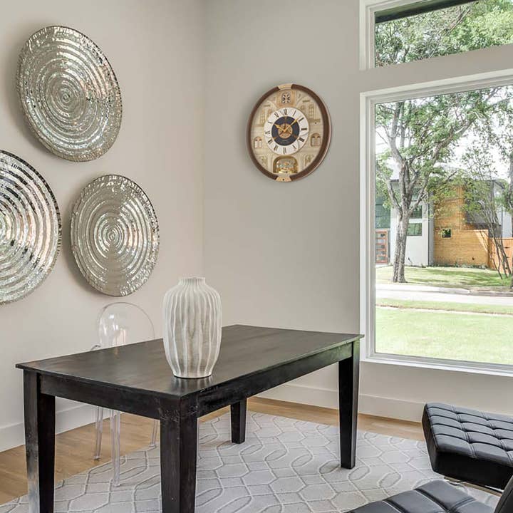 Seiko Clocks USA - Wholesale Wall Clock - Castle Windows Melodies Clock - Holiday Music1