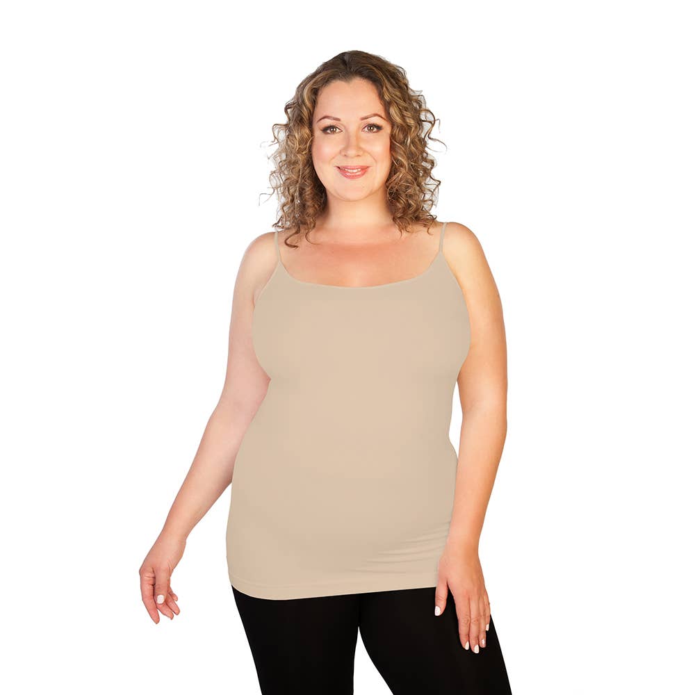 Skinnytees - Vendita all'ingrosso Canotta - Donna - Plus Cami Basic11