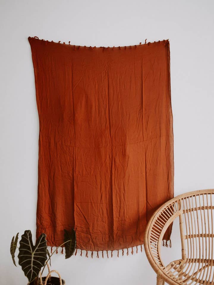 Terracotta wandtapijt voor wholesale door Village Thrive