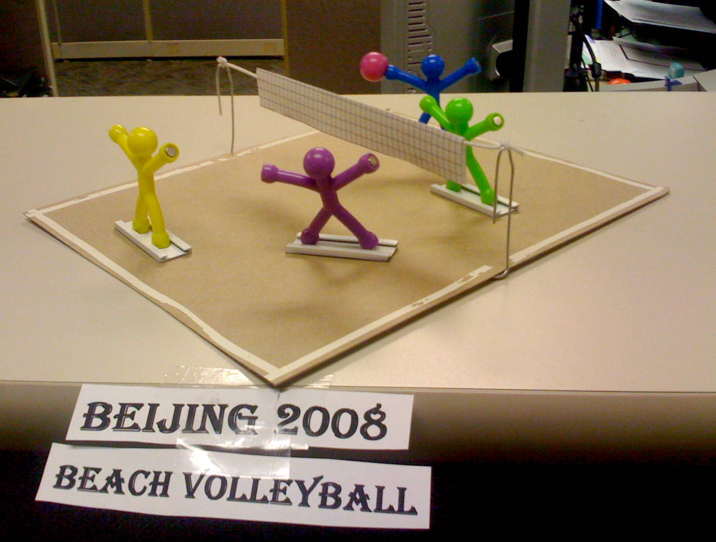 NuOp Design – wholesale Magnet – Mini QMan Citrus - Translucent - Flexible and Magnetic15