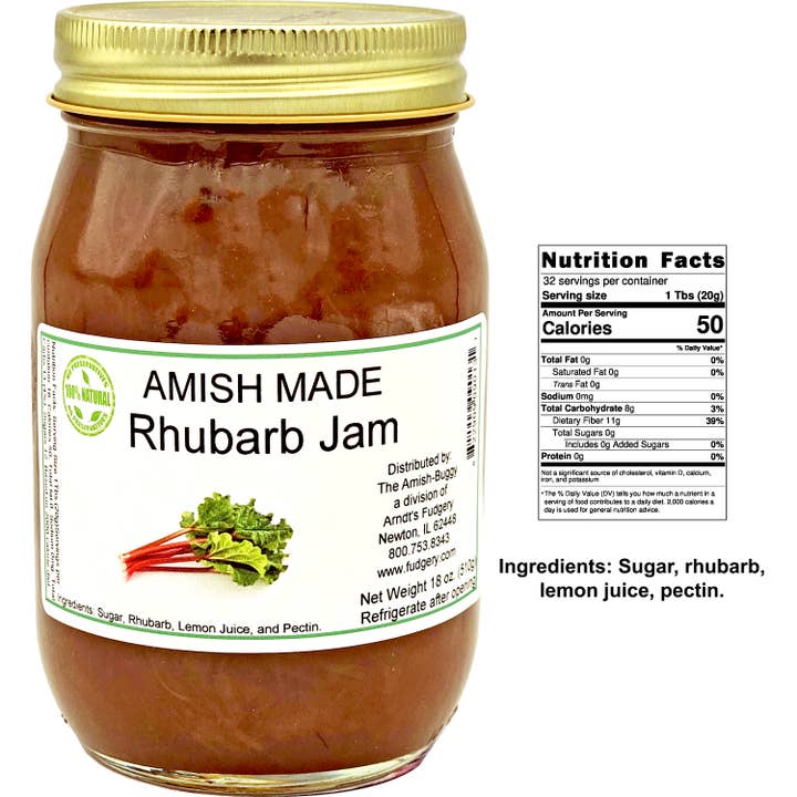 Arndt's Fudgery LLC - Vente Confiture/gelée - Confiture et gelée Amish Made 16 oz1