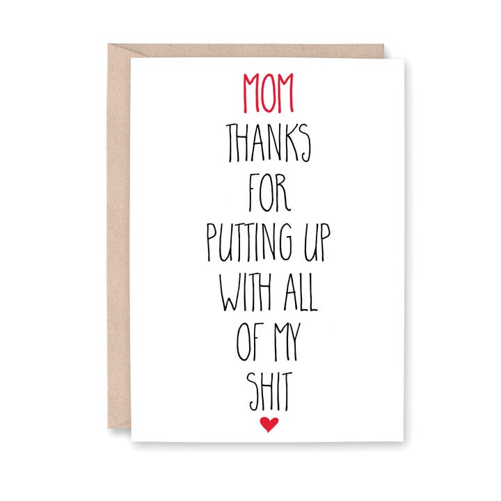 Mamãe Obrigado por me calhar com a minha porcaria por atacado de Striped Hat Studio