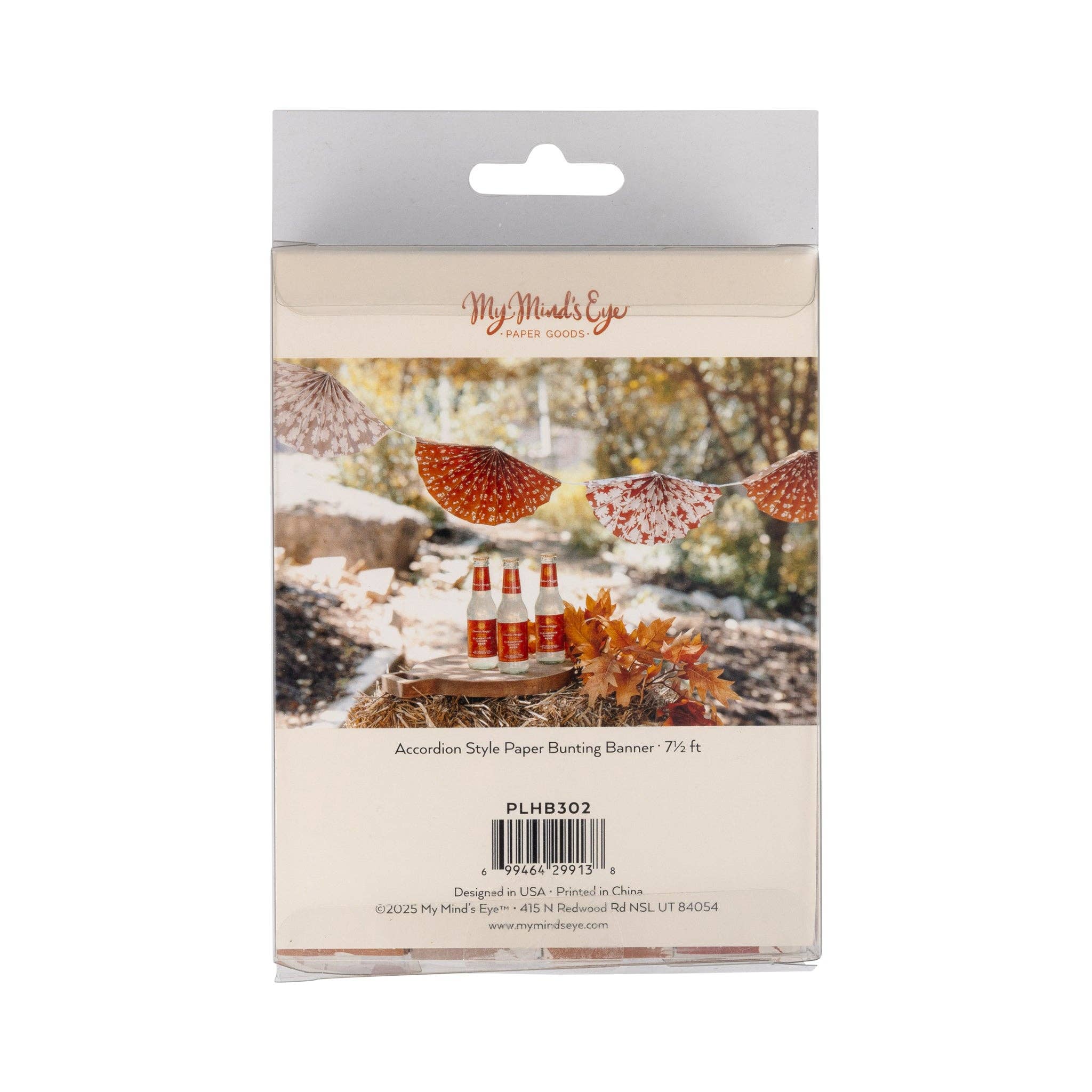 My Mind’s Eye - Wholesale Party Sign/Banner - PLHB302 - Harvest Bunting Banner4