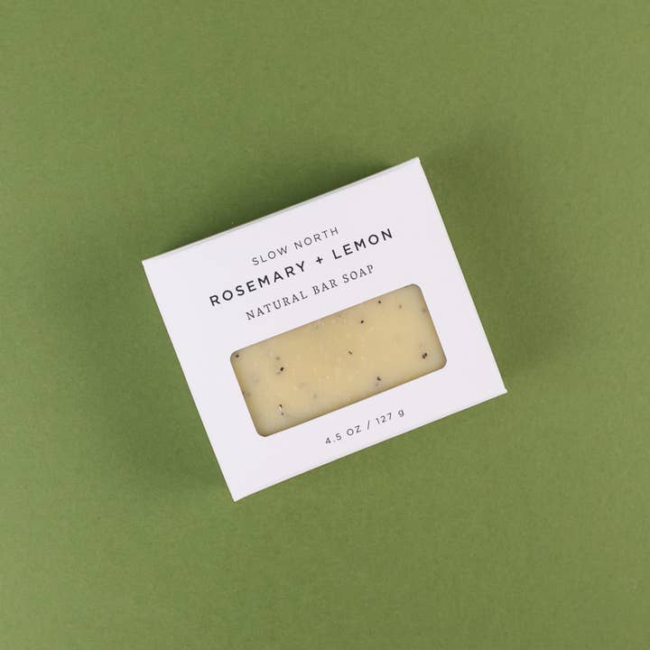 Slow North - Wholesale Bar Soap - Rosemary + Lemon - Natural Bar Soap