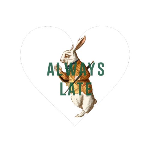ART WOW - Venta al por mayor Imanes - Imanes «Always Late» de The 13 Prints