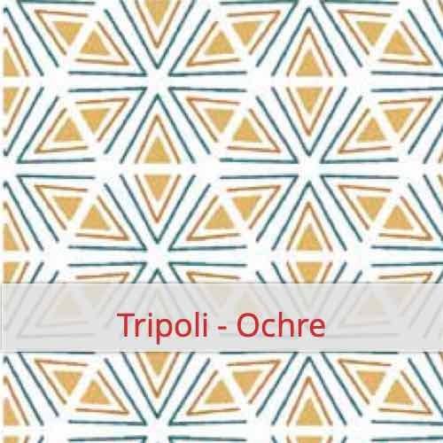 FLAX & STITCH - Wholesale Handkerchief - Women's - Paquet de 5 petits mouchoirs - Tripoli Ochre1