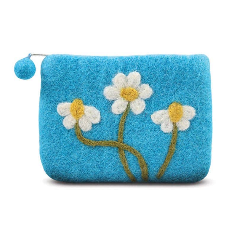 BNB Crafts Inc. - Wholesale Coin Purse - Women's - Needle Daisy Flowers Coin Purse0