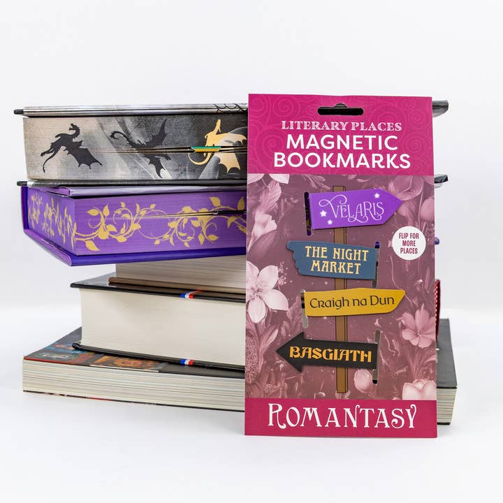 Unemployed Philosophers Guild - Wholesale Bookmark - Romantasy Magnetic Bookmark Set3