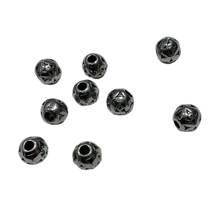 10 Balloon charm cross stainless steel for wholesale by Foliesbijoux