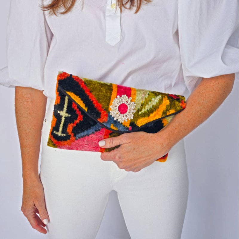 LC FW I Multicolor Lily Cocktail Clutch for wholesale on Faire0