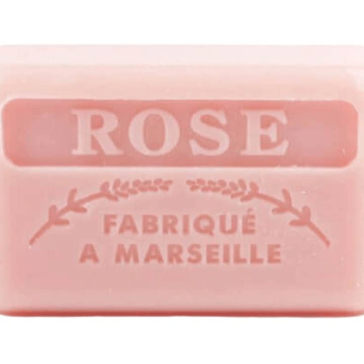 French Soap Wholesale - Wholesale Bar Soap - 125g Rose Wholesale French Soap1
