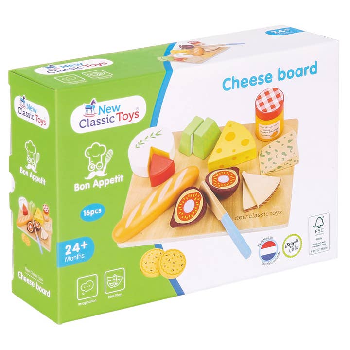 New Classic Toys EU - Wholesale Houten speelgoed - Kinderen - New Classic Toys Kaasplankje