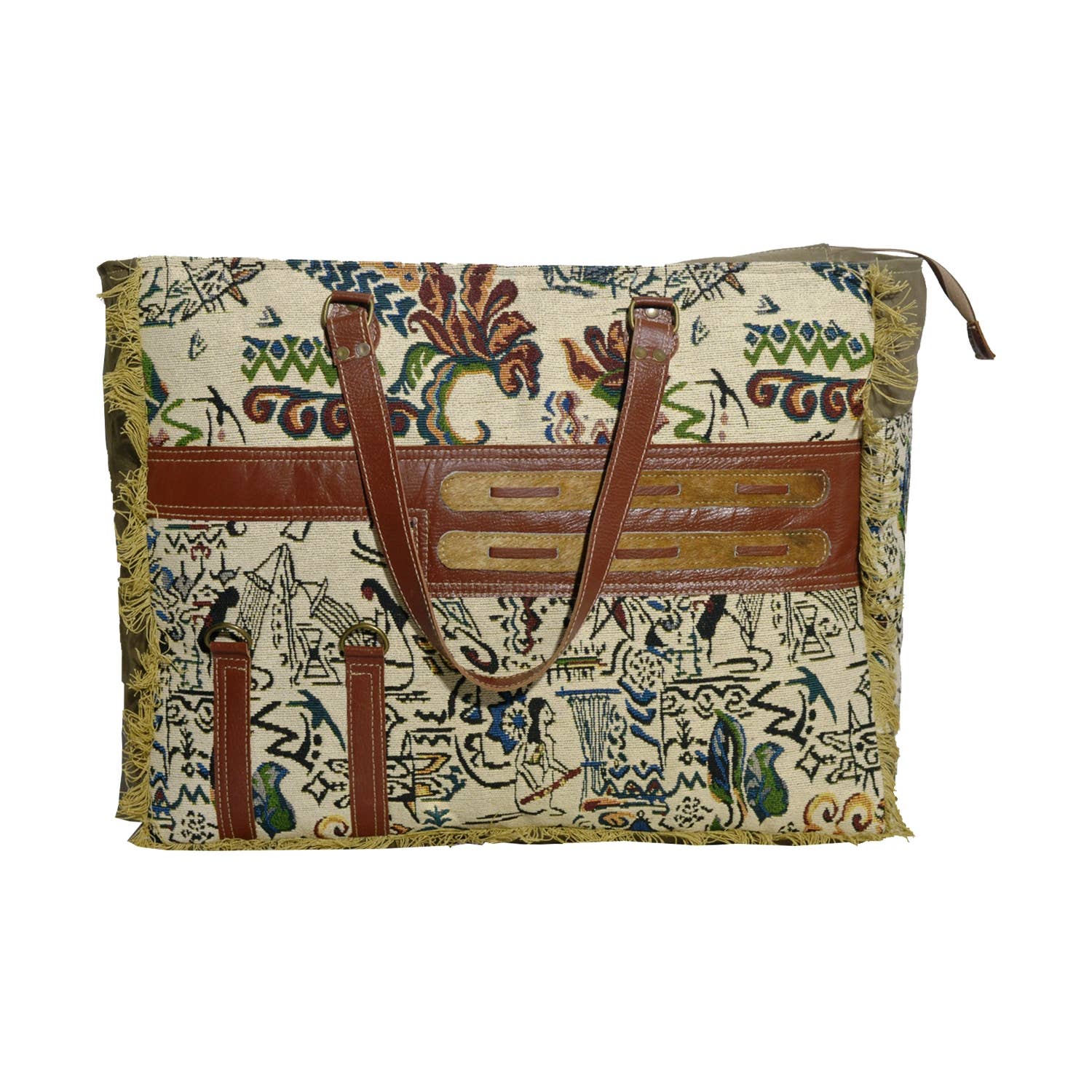 Hopofly Bags - Wholesale Weekender Bag - Women's - Canvas & Leather Women's Weekender Bag2