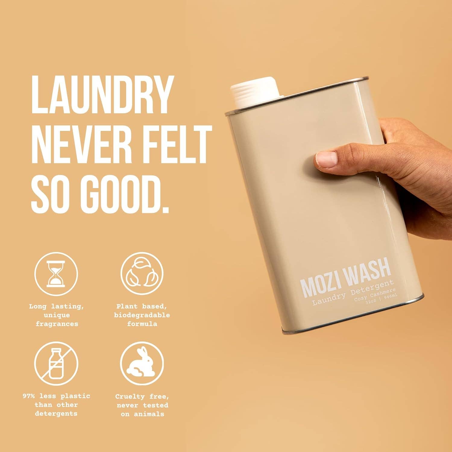 Mozi Wash - Wholesale Liquid Laundry Detergent - Cozy Cashmere Laundry Detergent2