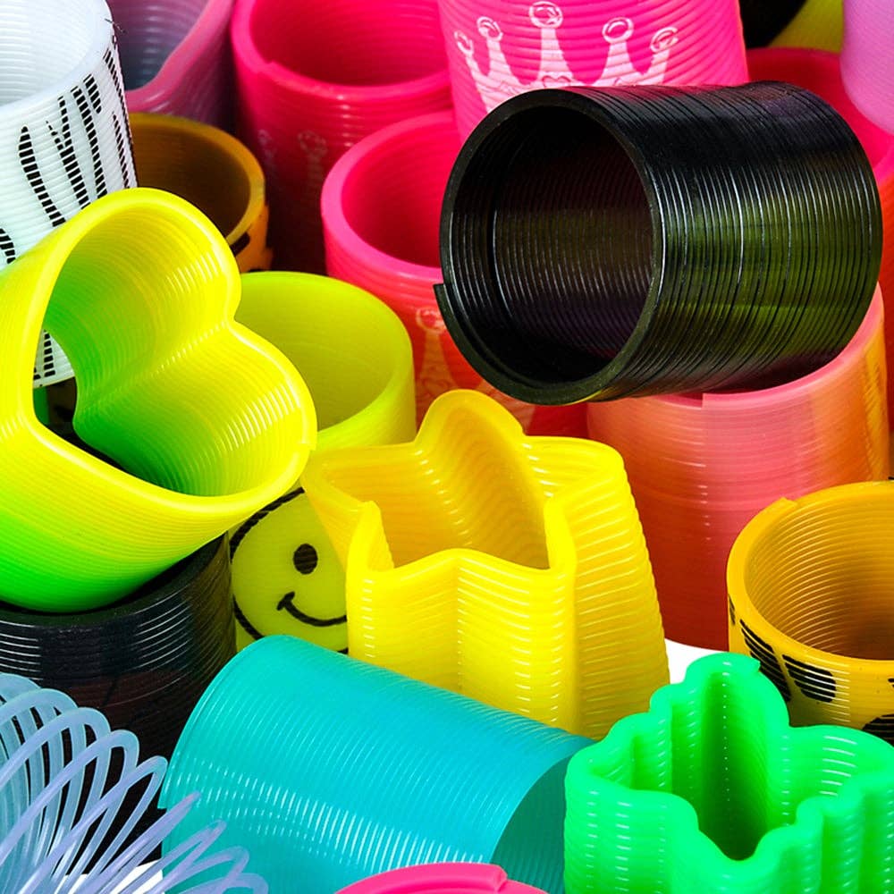 La Luna Bella - Toys - Wholesale Classic Toy - Kids - 1.4" COIL SPRING ASST IN TUB 72PCS/CAN LLB kids toys3