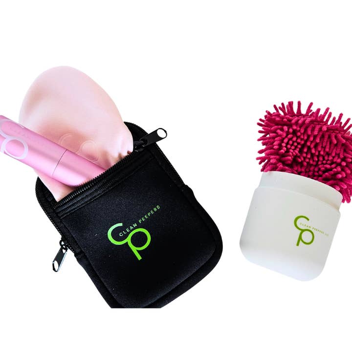 Clean Peepers - Wholesale Eyewear Cases & Holders - Women's - EYEGLASS EGGS™ Travelista Deluxe Kit0