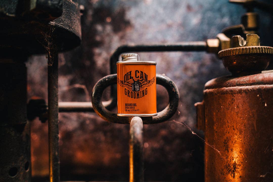 Oil Can Grooming - Venta al por mayor Productos para cuidado de la barba - Aceite Iron Horse para barba, 50 ml