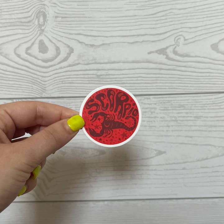 Adhesivo Escorpio para venta al por mayor de Mason Jar Designs
