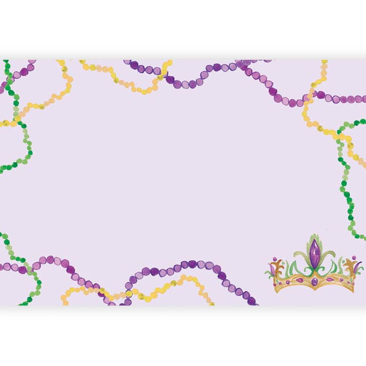 Mardi Gras Placemats - set of 24 for wholesale by MALWEST design