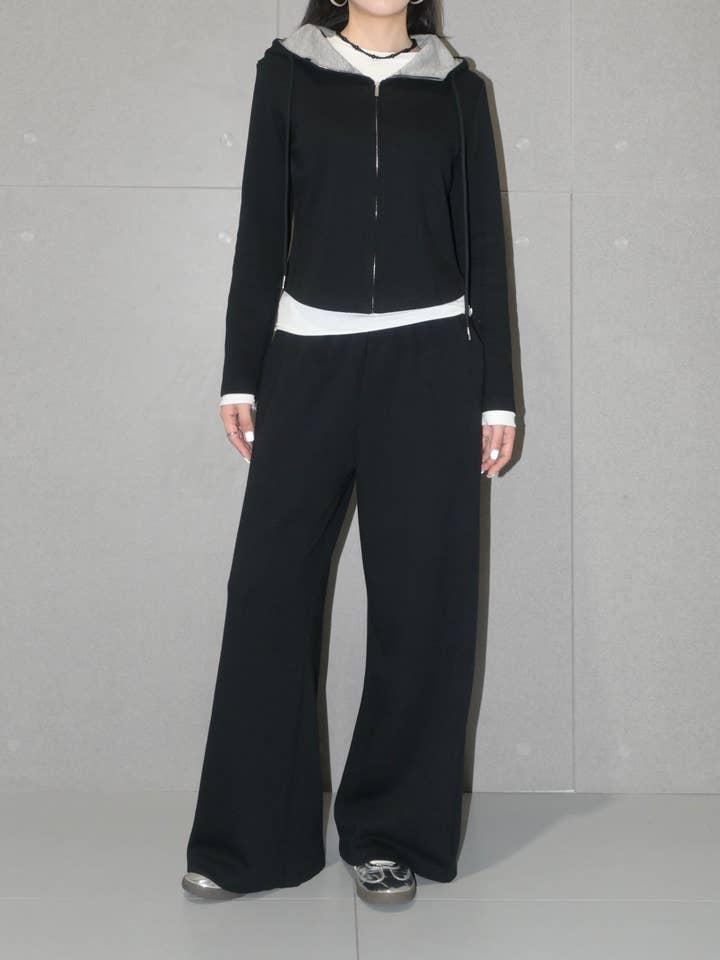 Chic Hoodie Woll-Set Hose für den Großhandel von Blanc.Noize