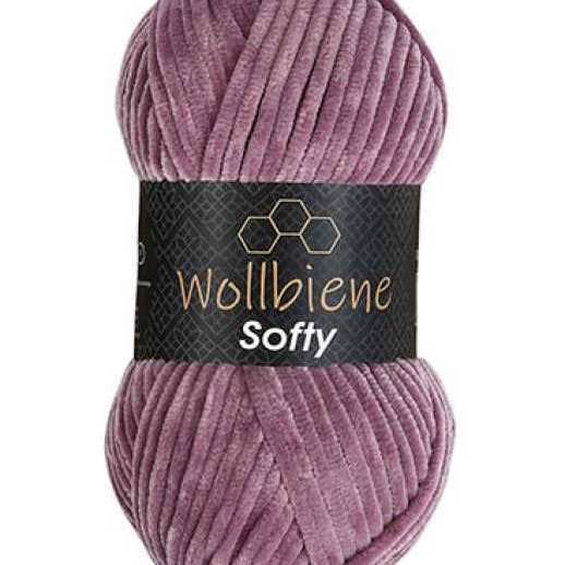 Wollbiene - Vendita all'ingrosso Lana - Wollbiene Softy chenille in micropoliestere 100 g filo grosso per maglia e uncinetto5