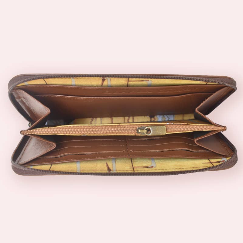 OLALLA GAMBIN - Wholesale Wallet - Women's - “Las Garzas” Japanese Art Wallet3