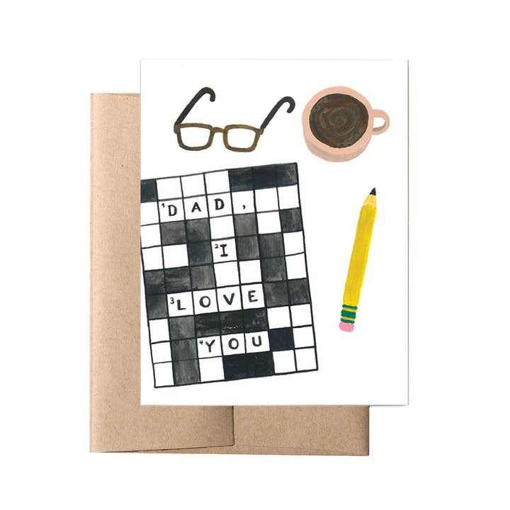Forage Paper Co. – Engroshandel Farsdagskort – Far krydsogtværskort, Fars dag-kort, Far Birthay (Boks of 8)