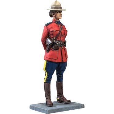 W.Britain Model Figures - Vendita all'ingrosso Statuette decorative - 10102 - Polizia a cavallo canadese reale, soldatessa