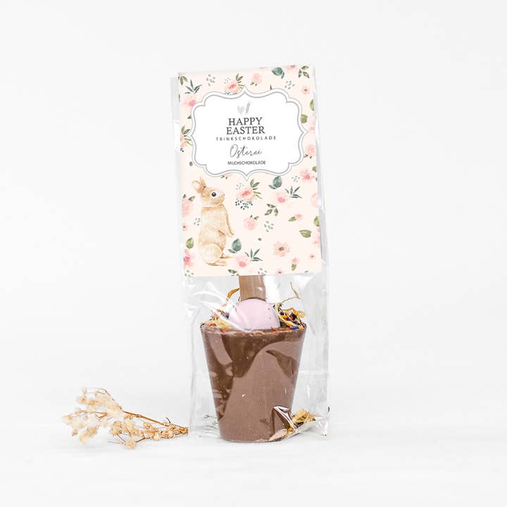 Easter drinking chocolate "Happy Easter" for wholesale by Bake Affair GmbH