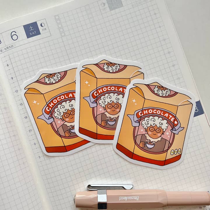 Marlene Vega Studio - Wholesale Sticker - Mexican Hot Chocolate Sticker