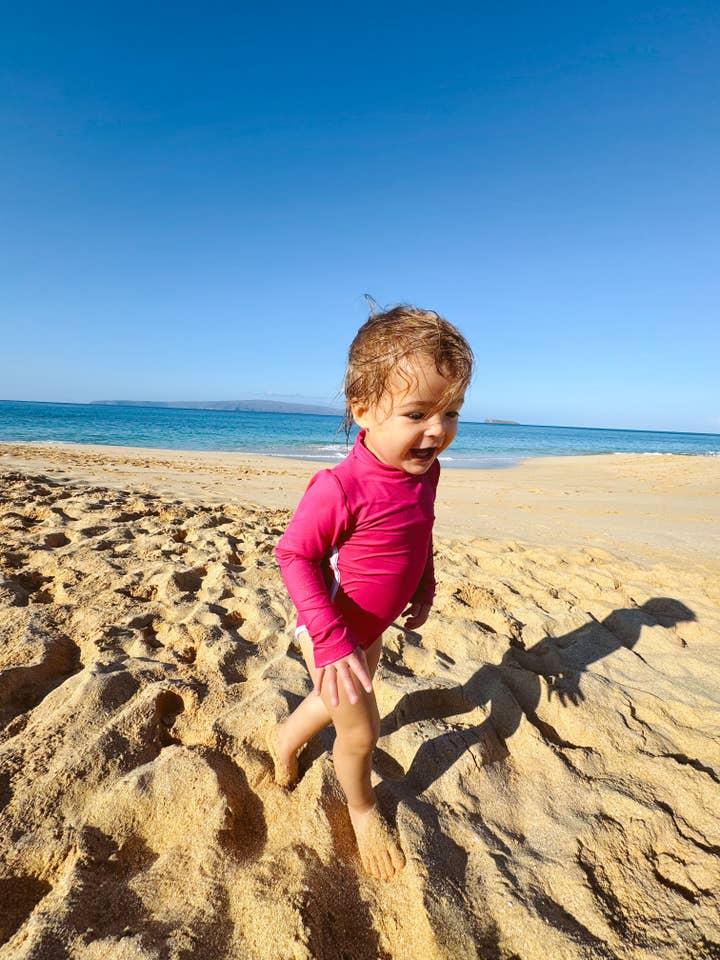 Lola One Piece Kids Swimsuit - Pitaya for wholesale by Malo Kai