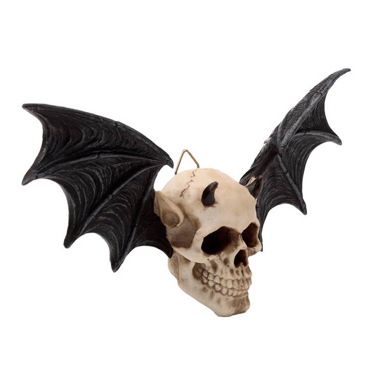 Puckator Ltd - Wholesale Ornament - Devil Bat Skull Wall Plaque