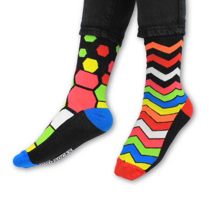 Sock Academy – Großhandel Socken - Unisex – SOCKS ADDICT | Geschenkbox mit 6 Odd Socks - United Oddsocks7
