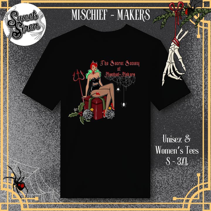Mischief - Makers - T-shirt unisexe pour la vente par Sweet Siren Designs